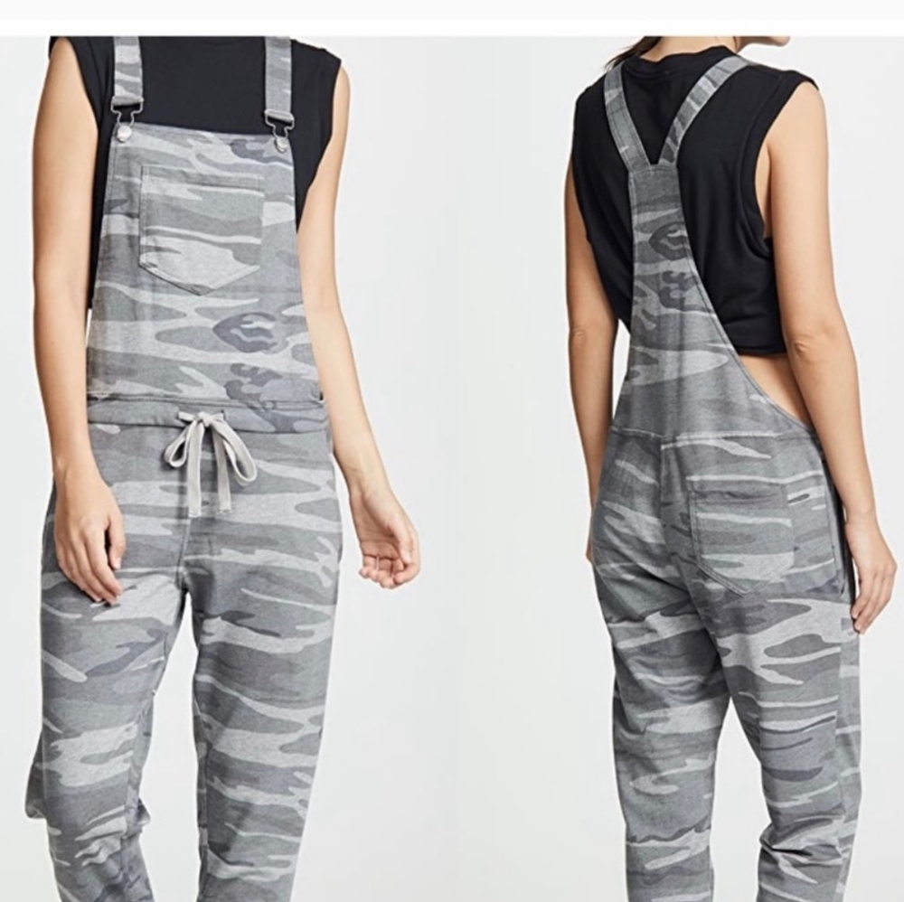 Grey Camo Overalls